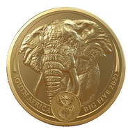 2022 Elephant Gold Coin Big Five Series 1oz