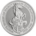 2021 1oz White Horse of Hanover Platinum Coin Queen's Beasts