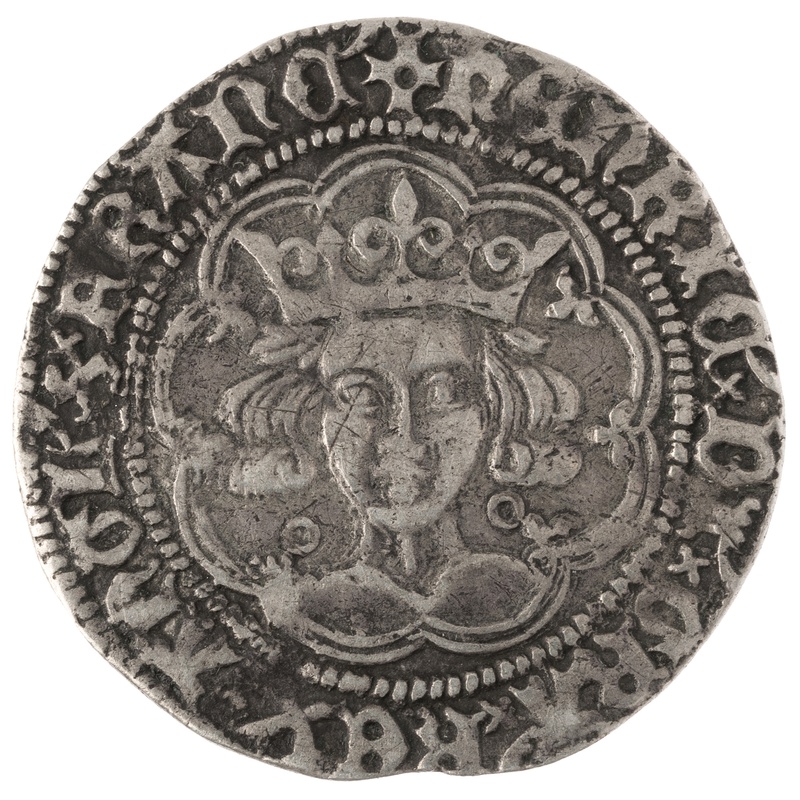 Silver Groat Fourpence Coin Henry VI Very Fine