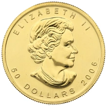 2006 Canadian Maple Leaf Gold Coin 1oz