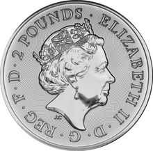 2018 Trafalgar Square Silver Coin 1oz Landmarks of Britain
