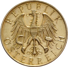 Austrian 25 Schilling Gold Coin