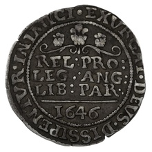 1646 Charles I Silver Groat "Bridgenorth on Severn" mint RARE