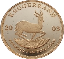 2003 Proof Krugerrand Gold Coin 1oz