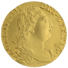 1767 Gold Guinea Coin