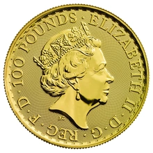 2017 Gold Britannia 30th Anniversary Coin 1oz PCGS MS70