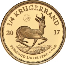2017 1/4oz Gold Proof Krugerrand 50th Anniversary - Boxed