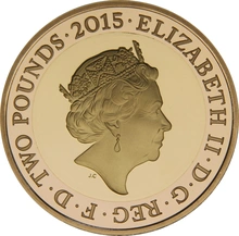 2015 Proof £2 Gold Coin 800th Anniversary Magna Carta Boxed