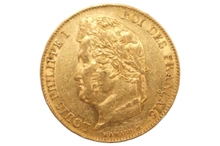 1848 20 French Francs - Louis-Philippe Laureate Head - A