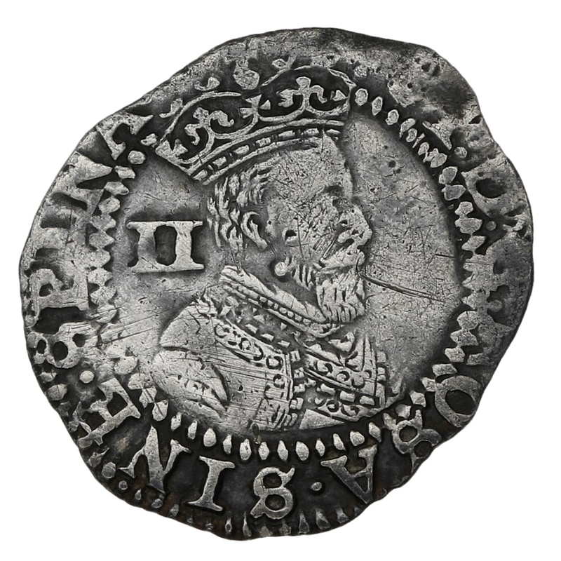 1603-1604 James I Silver Half Groat Twopence mm Thistle