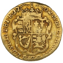 1762 George III Gold Quarter Guinea