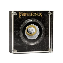 2026 50p Eye of Sauron - 25th anniversary of The Lord of the Rings Proof Silver Coin Boxed