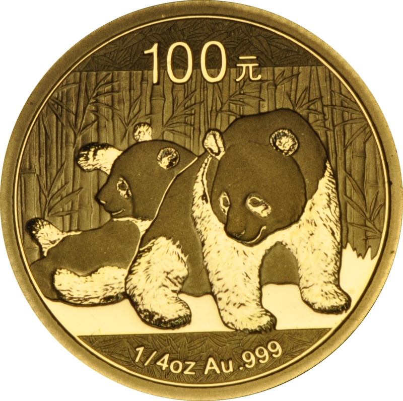 2010 1/4oz Chinese Panda Gold Coin