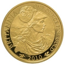2010 Proof Gold Britannia Coin 1oz