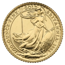 2002 1/10oz Gold Britannia Coin