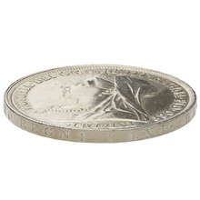 1897 Silver Crown Coin Queen Victoria LXI