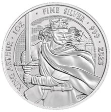 2023 King Arthur Silver Coin Myths & Legends 1oz 