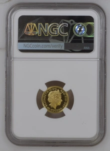 1999 Proof 1/10oz Gold Britannia Coin NGC PF69