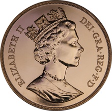1987 Gold £5 Coin Brilliant Uncirculated Boxed