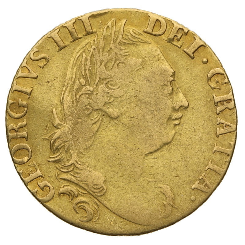 1782 Guinea Gold Coin