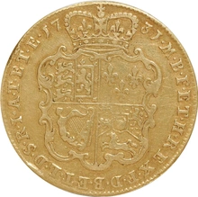 1731 Gold Guinea Coin George II