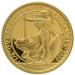 2000 Proof 1/2oz Gold Britannia Coin