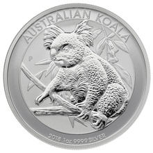 2018 Australian Koala Silver Coin 1oz