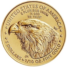 2024 1/10oz American Eagle Gold Coin