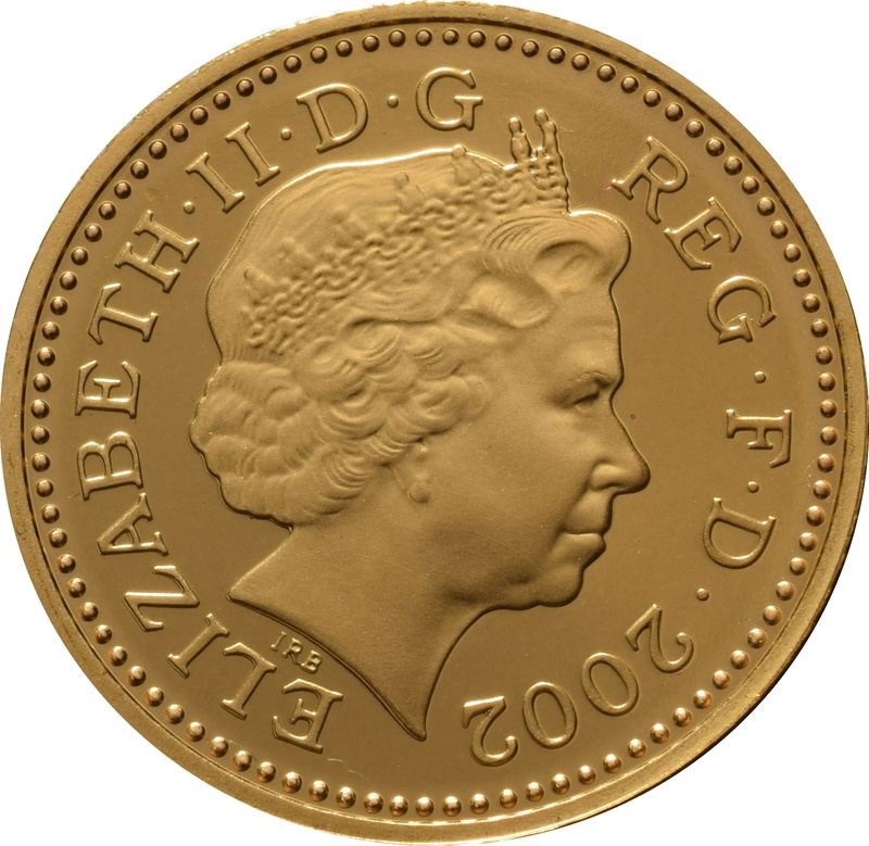Gold 5p Five Pence Piece