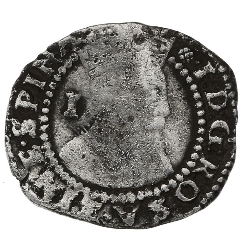 1603-1604 James I Silver Penny Hammered mm Thistle