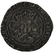 1464-1465 Silver Groat Fourpence Coin Edward IV mm Rose