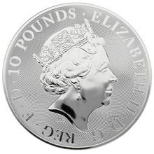 2019 Royal Mint Valiant Silver Coin 10oz