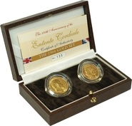 1904 Gold Set - 100th Anniversary of the Entente Cordiale Boxed