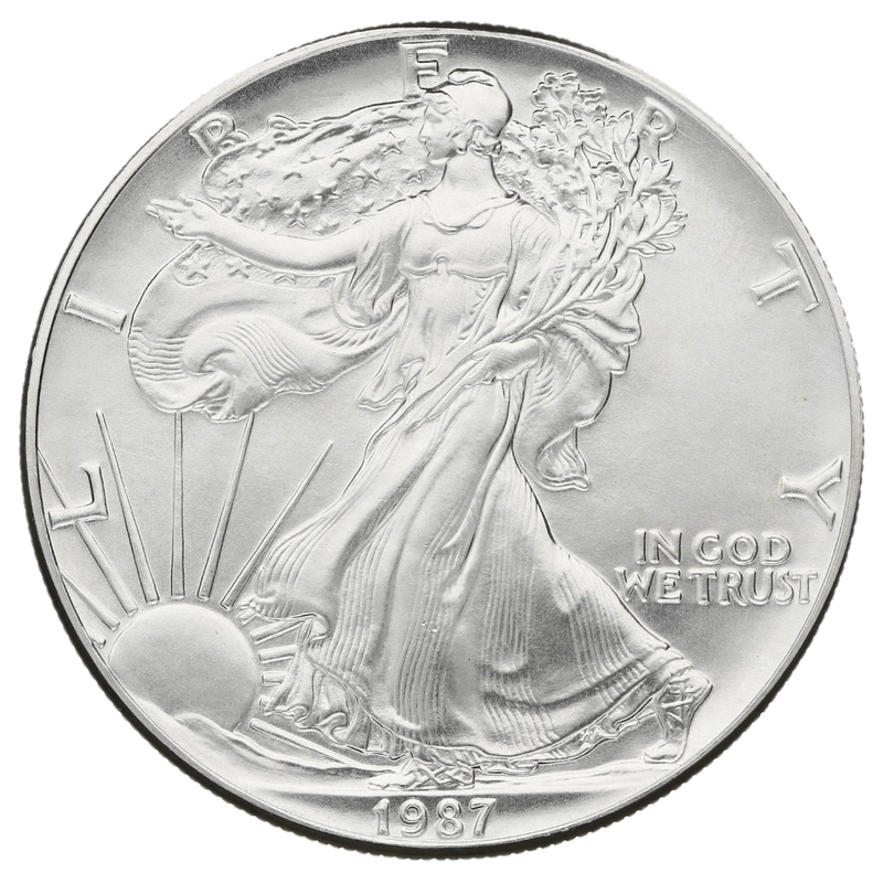 1987 American Silver Eagle Coin 1oz