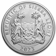 2023 1oz Isis Silver Coin Egyptian Gods