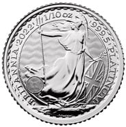 2022 1/10oz Platinum Britannia Coin