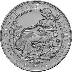 2005 1oz Silver Britannia Coin