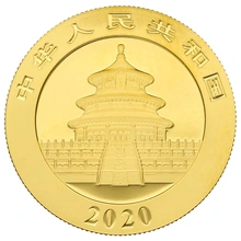 2020 15g Chinese Panda Gold Coin