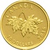 2015 $10 Pure Gold Coin Maple Leaves 1/4oz