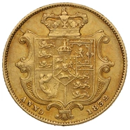 1832 Gold Sovereign Coin William IV