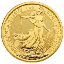 2023 Queen Elizabeth II Britannia One Ounce Gold Coin