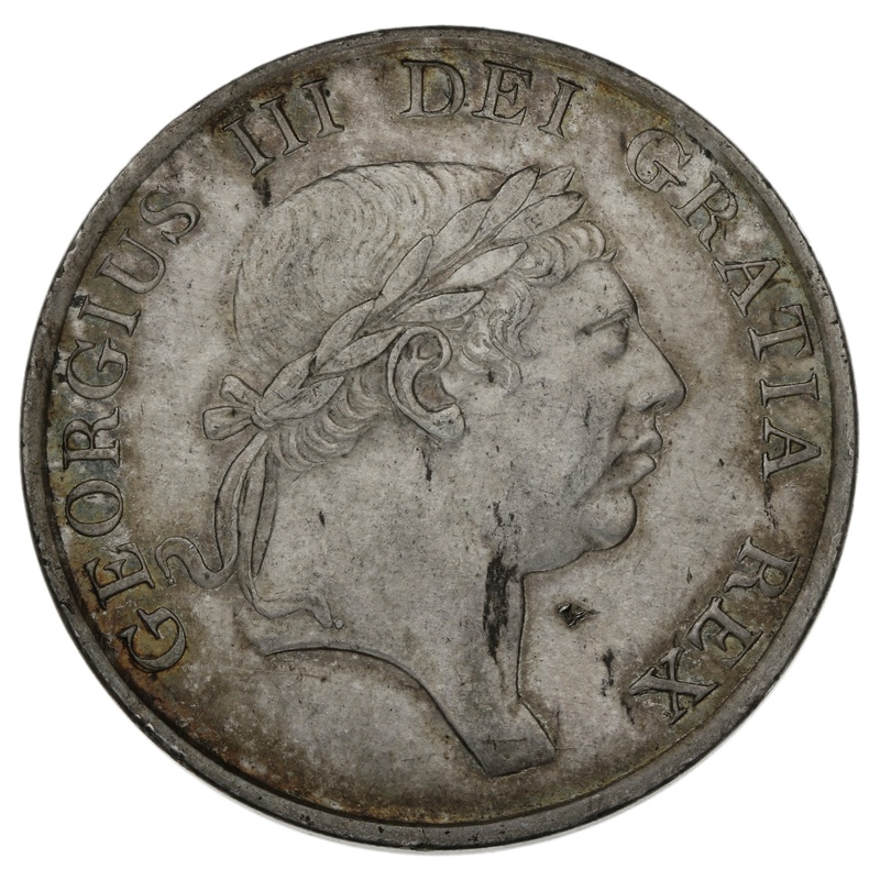 1814 Three Silver Shilling Bank Token Coin George III