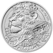 Czech Lion Silver Coins
