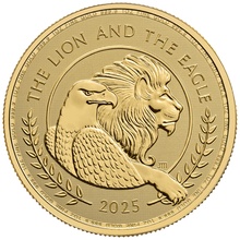 2025 The Lion and The Eagle 1oz Gold Coin