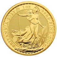 2023 Gold Britannia Coin 1oz Queen Elizabeth II