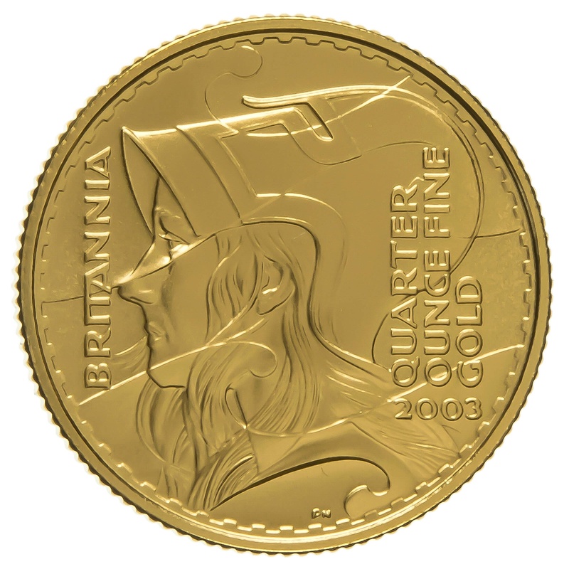 2003 Quarter Ounce Proof Britannia Gold Coin