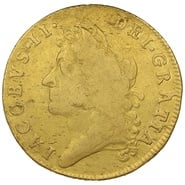 1685 Gold Guinea Coin James II