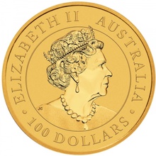 2022 1oz Australian Kangaroo Gold Nugget Coin