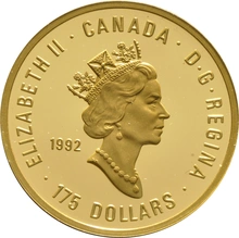 1992 Canada Proof $175 Gold Coin