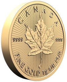 2025 MapleGram 25 x 1g Gold Coins